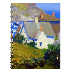 Caderno Espiral Casas de Edward Hopper Monhegan