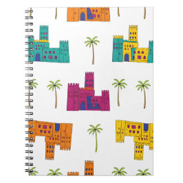 Caderno Espiral Casas Patrimoniais de Abha Aseer