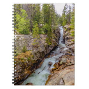 Caderno Espiral Cascata de cascata e rio