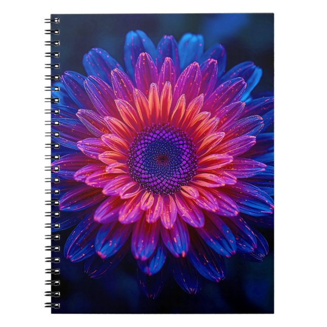 Caderno Espiral Cascata Macro Cristalina (Frente)