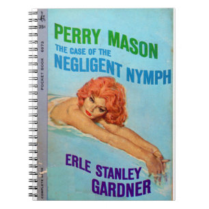 Caderno Espiral Caso do cobrir do livro Nymph