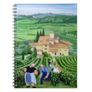 Caderno Espiral Castellina-em-Chianti