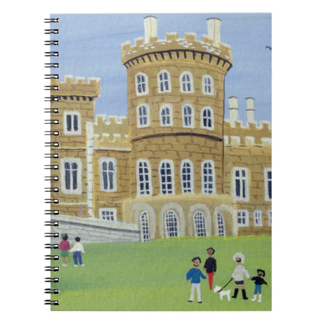 Caderno Espiral Castelo 1992 de Belvoir (Frente)