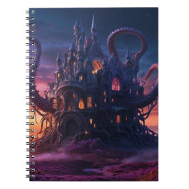 Caderno Espiral Castelo Cósmico de Eons Long Past