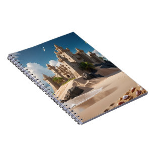 Caderno Espiral Castelo da Praia das Possibilidades
