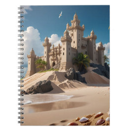 Caderno Espiral Castelo da Praia das Possibilidades
