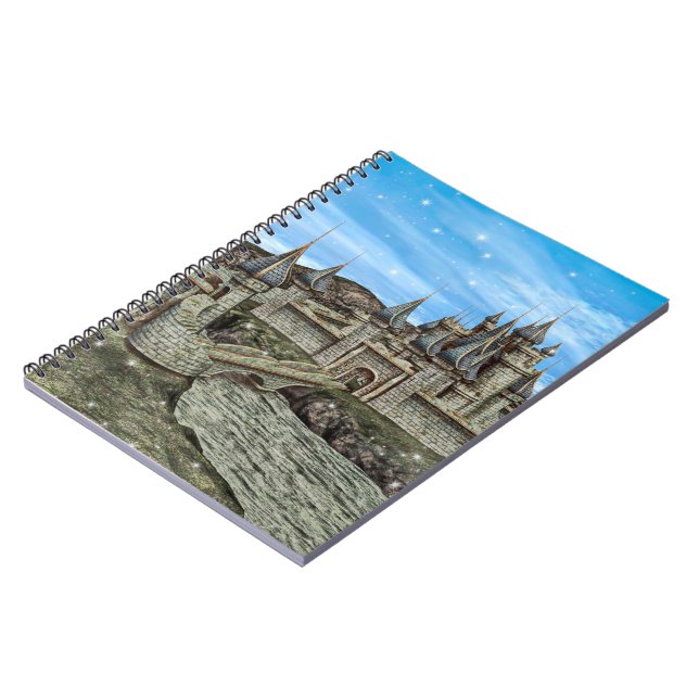 Caderno Espiral Castelo de Contos de Fadas (Left Side)