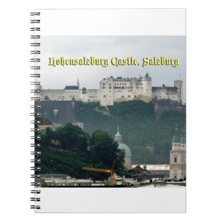 Caderno Espiral Castelo de Hohensalzburg, Salzburg, Áustria