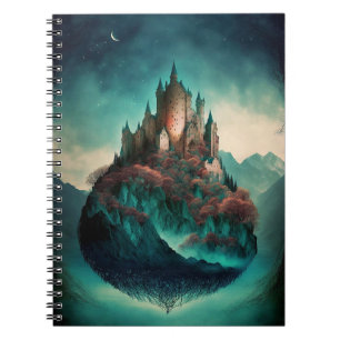 Caderno Espiral Castelo de Magical Fantasy