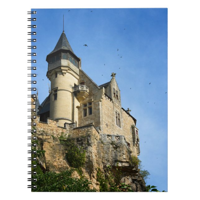 Caderno Espiral Castelo de Montfort, Dordogne, France (Frente)