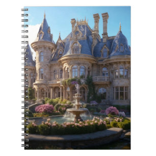 Caderno Espiral Castelo de Victorian Splendor