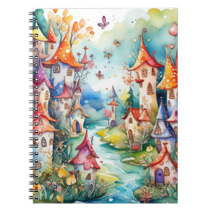 Caderno Espiral Castelo mágico da Terra Fairyland