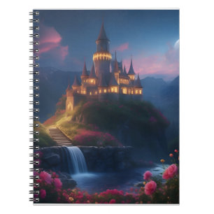 Caderno Espiral Castelo Quatro da Midnight de Montanha