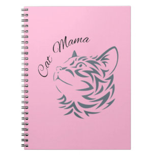 Caderno Espiral Cat Mama
