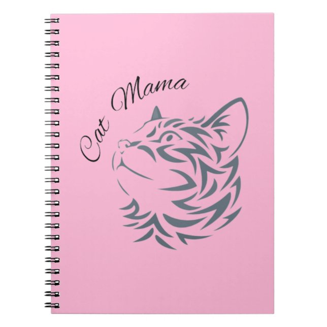 Caderno Espiral Cat Mama (Frente)