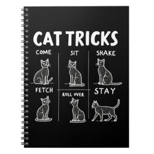 Caderno Espiral Cat Truks Purr-Fectly Hilarious Feline Fun