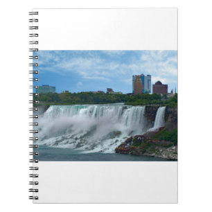 Caderno Espiral Cataratas do Niágara do lado canadense