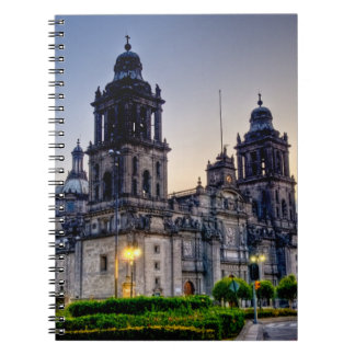Caderno Espiral Catedral de Cidade do México