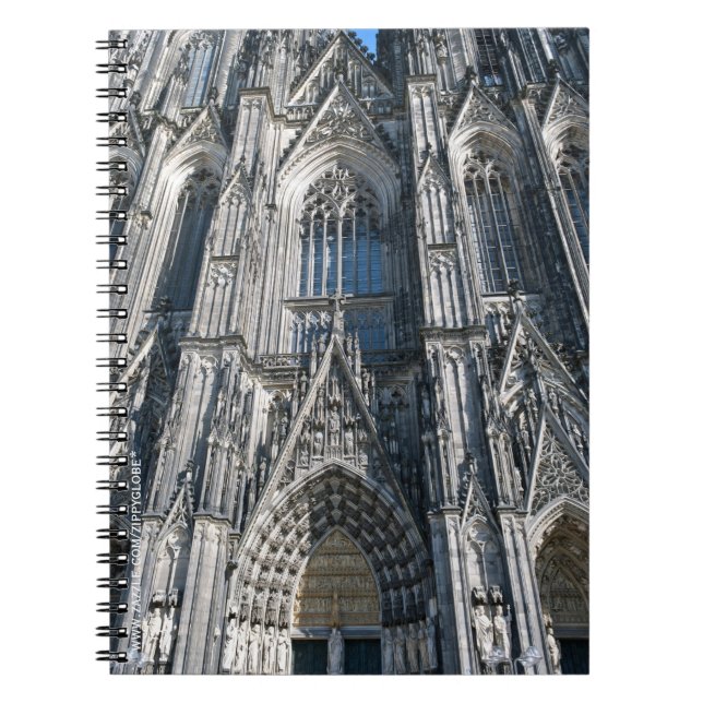 Caderno Espiral Catedral de Colônia (Frente)
