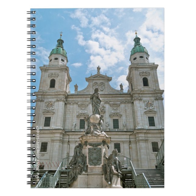 Caderno Espiral Catedral de Salzburgo (Frente)