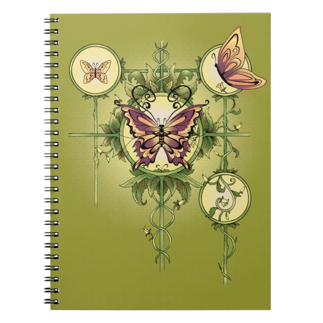Caderno Espiral Caterpilar Reborn (Frente)