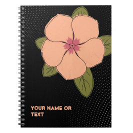Caderno Espiral Catharanthus Pop Art 'Boa': A Erva que Salva Vidas