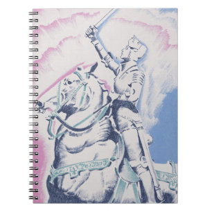 Caderno Espiral Cavaleiro Medieval