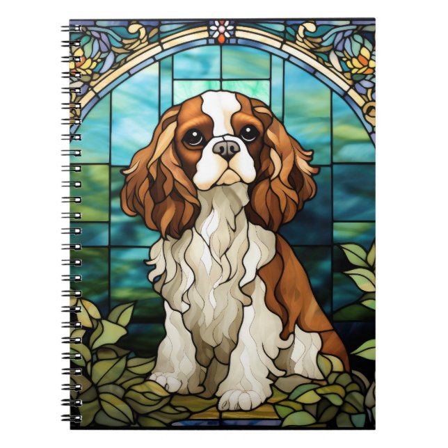Caderno Espiral Cavalier King Charles Spaniel (Frente)