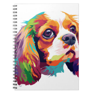 Caderno Espiral Cavalier King Charles Spaniel Gift