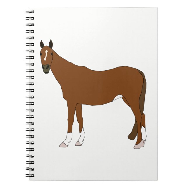 Caderno Espiral Cavalo (Frente)