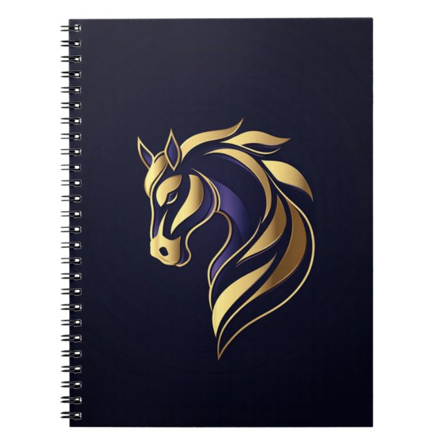 Caderno Espiral cavalo (Frente)