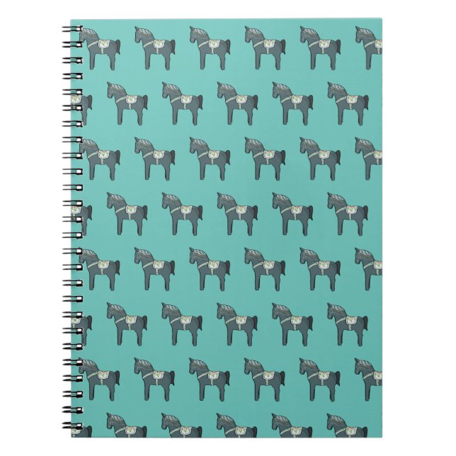Caderno Espiral Cavalo Dala (Frente)