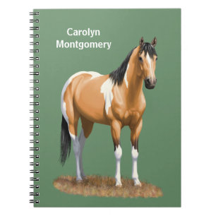 Caderno Espiral Cavalo de Tinta Bonito