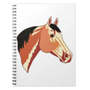 Caderno Espiral Cavalo do Quartel de Buckskin