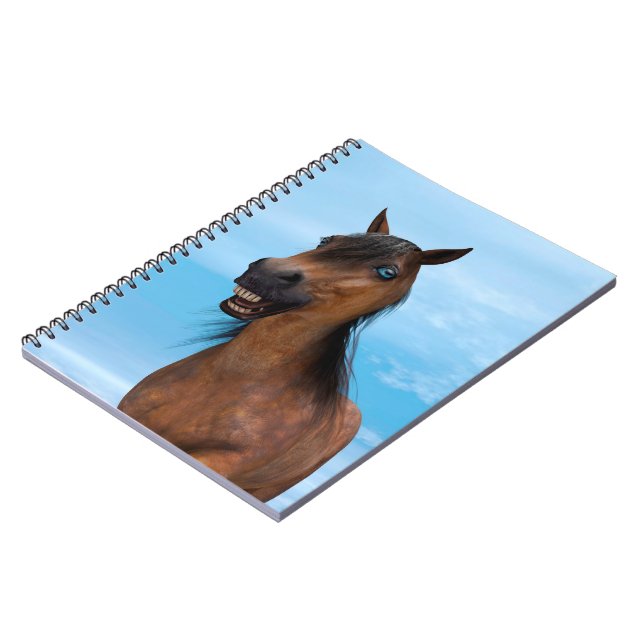 Caderno Espiral Cavalo Feliz (Left Side)