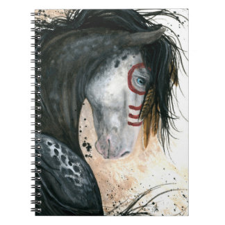 Caderno Espiral Cavalo Majestoso por Bihrle 6,5 x notebook de 8,75