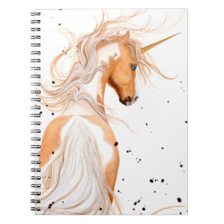 Caderno Espiral Cavalo Majestoso por Bihrle 6,5 x notebook de 8,75