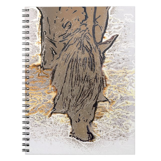 CADERNO ESPIRAL CAVALO MARAVILHOSO (Frente)