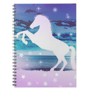 Caderno Espiral Cavalo Místico