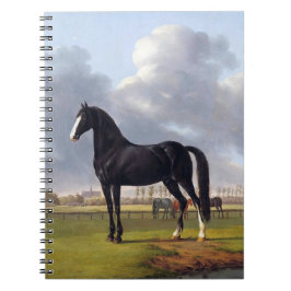 Caderno Espiral Cavalo Raça Negra por volta de 1828