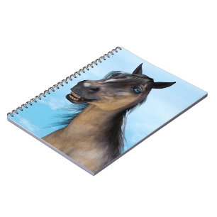 Caderno Espiral Cavalo Sorridente