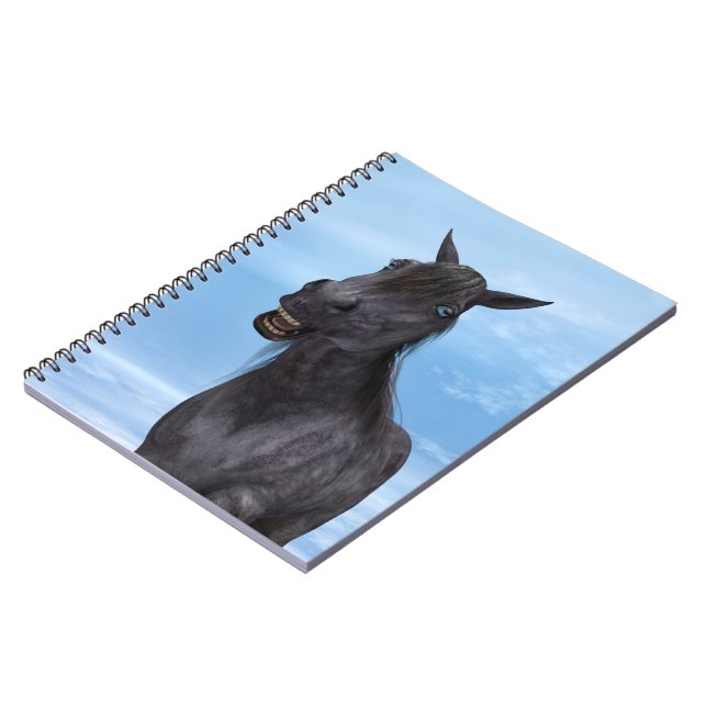 Caderno Espiral Cavalo Sorridente (Left Side)
