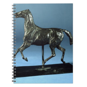 Caderno Espiral Cavalo trotando (bronze)