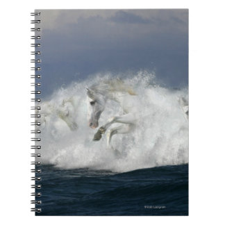 Caderno Espiral Cavalos da fantasia: Mar