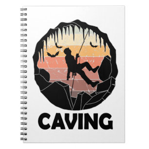 Caderno Espiral Cave - Espeleologia De Exploração De Cavernas