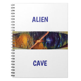 Caderno Espiral Caverna Alienígena