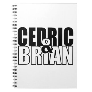 Caderno Espiral Cedric e Brian Swag