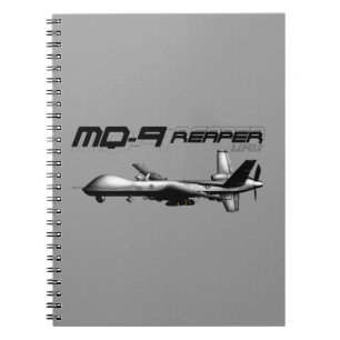 Caderno Espiral Ceifeira MQ-9