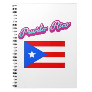 Caderno Espiral Celebrando Porto Rico