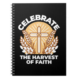 Caderno Espiral Celebrar a fé com a colheita - Arte inspiradora
